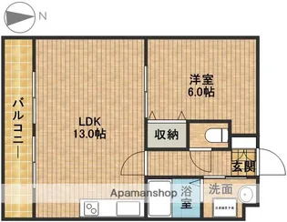 ラ・セフィーロⅤ【2階】の間取り