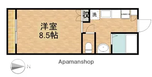 クリエイトダイアナⅠ【3C号室】の間取り