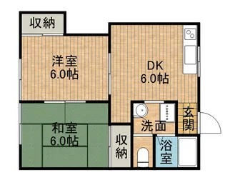ペパーミントハウス【2階】の間取り