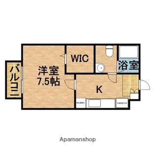 ブランヴェール【1階】の間取り