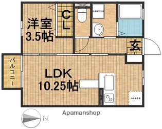 AZALEA.05【1階】の間取り