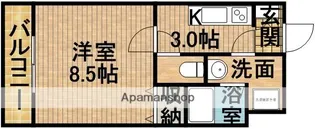 BE−FULLⅠ【3階】の間取り