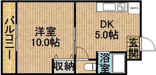サンライズM【1階】の間取り