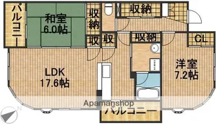 JUNO【201号室】の間取り