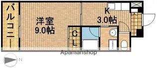 パッサージュ【503号室】の間取り