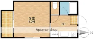 プラスパー【102号室】の間取り