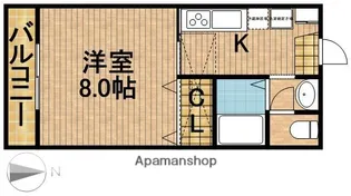 センチュリー21【2階】の間取り