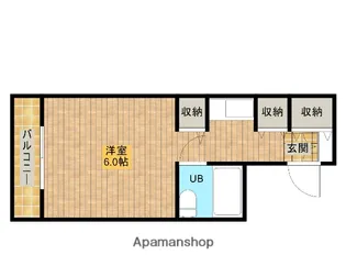 メイクスⅠ八幡【3階】の間取り