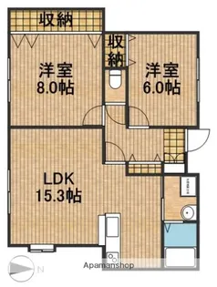 アンダンテ【1階】の間取り