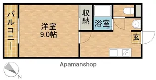 POTETO Ⅱ【2階】の間取り
