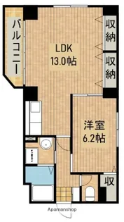 ソルトシティ浜松【305号室】の間取り