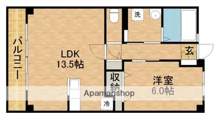 ピュアー【3階】の間取り