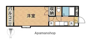 第7田畑ハイツ【2階】の間取り