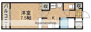 パルコート佐藤【2階】の間取り