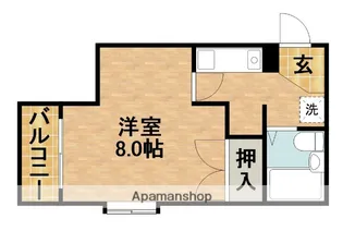 コナビック東伊場【2階】の間取り