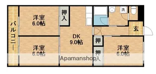 エスポワール葵東【201号室】の間取り