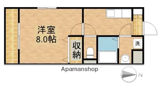 ブライベント【4階】の間取り