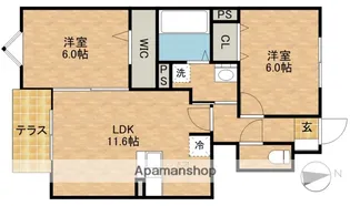 メゾンプレミエ【1階】の間取り