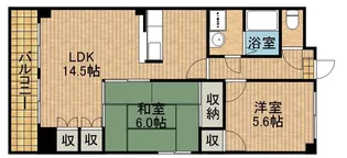 マンションひいらぎ【1階】の間取り