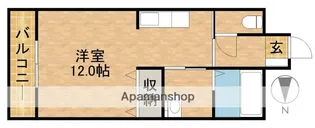 ROYAL ITAYA【5階】の間取り