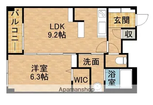 L’ALBA DI PRIMO【3階】の間取り