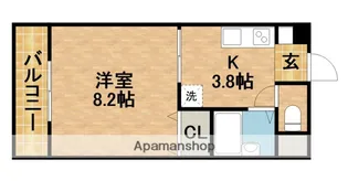 メゾン・ミッドヴィレッジ【5階】の間取り