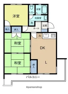 ハイツシャルマンⅠ【1階】の間取り