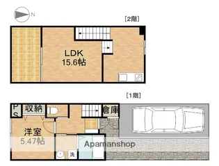 メゾンラフィネ【D号室】の間取り