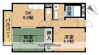 SURPLUSカーサ・フローレ【1階】の間取り