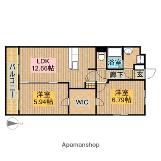 FERIO S【3階】の間取り