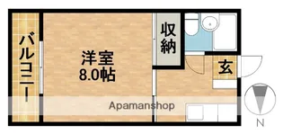 ロイヤル中泉【2階】の間取り