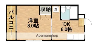 サンパレス木下【2階】の間取り