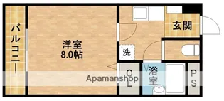 レガーロ鴨江Ⅱ【2階】の間取り
