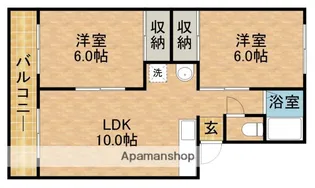 立石マンション【2階】の間取り