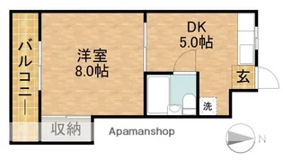 セントポーリア佐鳴台【3階】の間取り