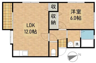 アネックス坂本【1階】の間取り