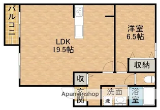 ライトタウンG【1階】の間取り