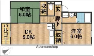 セゾン・デ・浜名【2階】の間取り