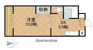 グランメール【1階】の間取り