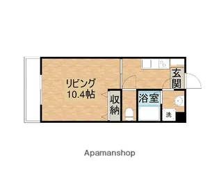 アザレア【4階】の間取り