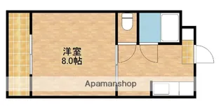 マンション四ツ池【1階】の間取り
