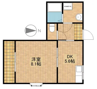 サンジュエール【3階】の間取り