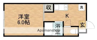 シェ・コンコルド【2階】の間取り