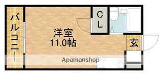 グレイス第7マンション【405号室】の間取り