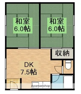 久島ビル【3階】の間取り