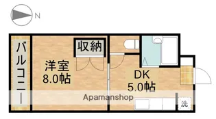 すこやかマーチ【2階】の間取り