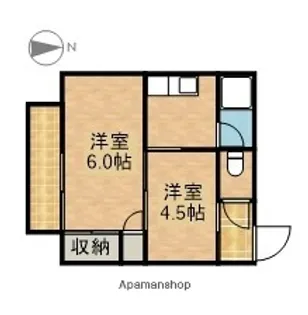 パークヒル【101号室】の間取り