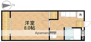 メルヴェーユA【306号室】の間取り