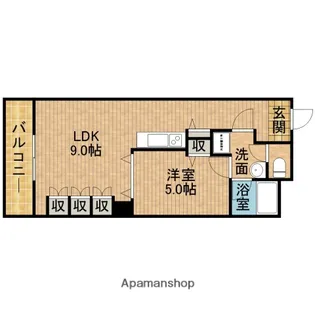 アルコⅤ【806号室】の間取り