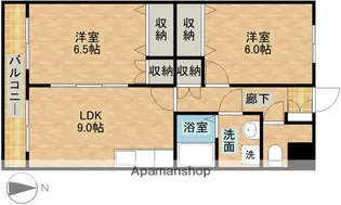 コンチェルト【103号室】の間取り